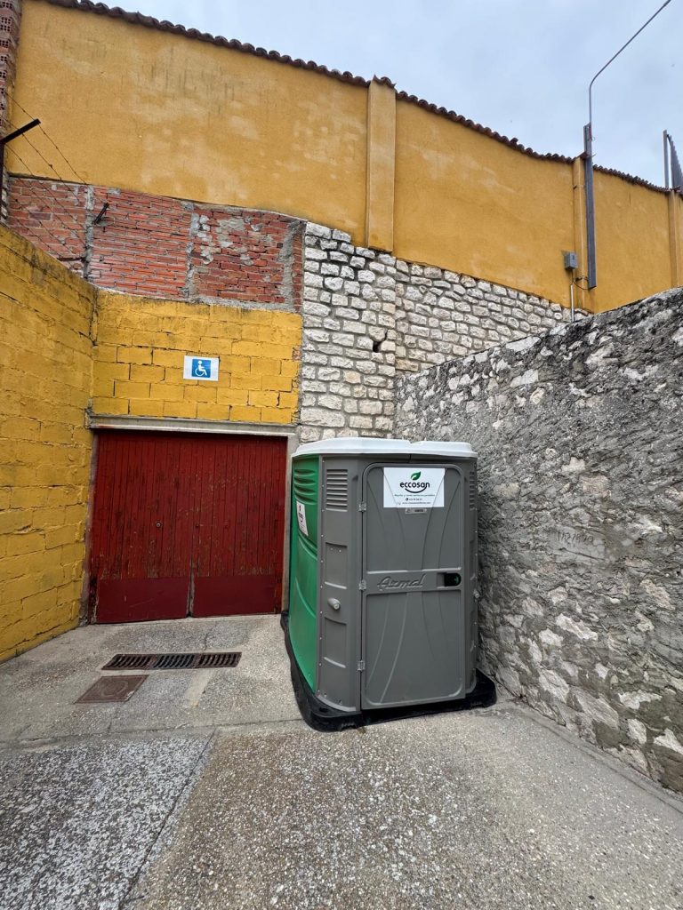 Alquiler baños portatiles movilidad reducida en segovia
