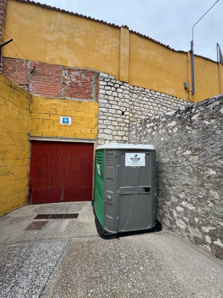 Cabina sanitaria PMR para personas con movilidad reducida - Eccosan