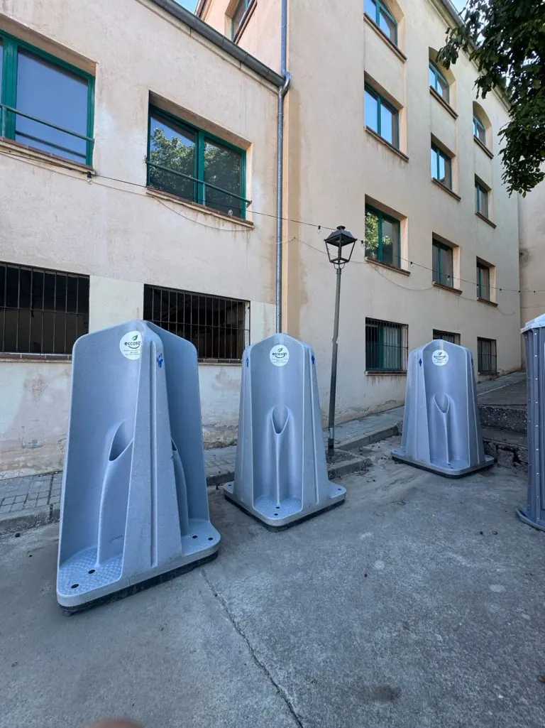 Alquiler de urinarios portátiles - Eccosan